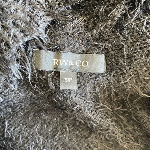 RW & Co Black Eyelash Sweater - Picture 5 of 6